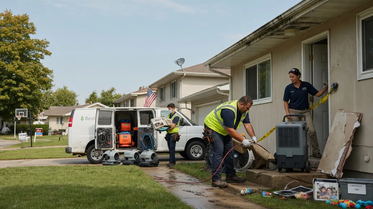 Water Damage Restoration in Stratford, WI near me